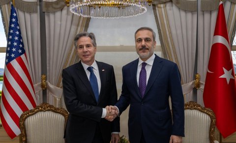 Hakan Fidan Blinkenlə görüşdü