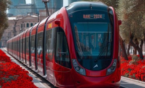 Bakıda tramvay xətti bu ərazilərdən keçəcək - XƏRİTƏ