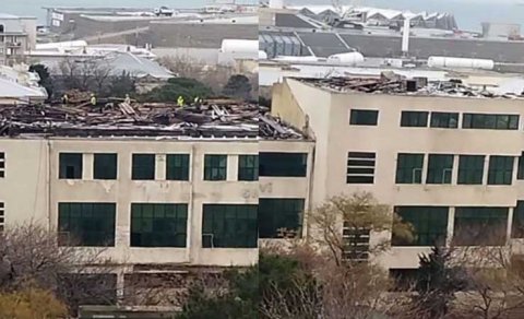 Bakıda memarlıq abidəsində tikinti işləri dayandırıldı