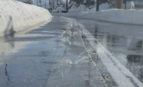 Yaponiyanın soyuq qış aylarında qarı əritmək üçün maraqlı üsulu