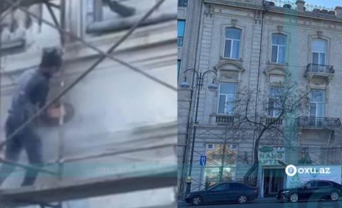 Bakıda tarixi binaya müdaxilə edilib? - YENİLƏNİB