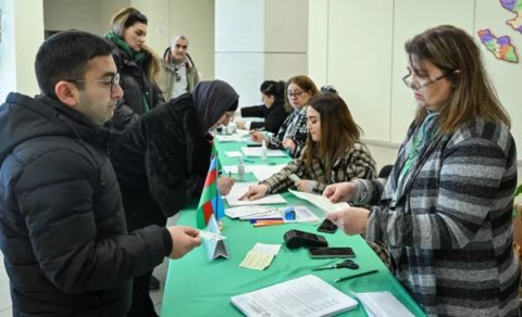 Prezident seçkilərində seçicilərin 76,73 faizi iştirak edib