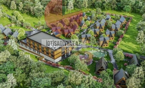 Qəbələdə hotel kompleksinin tikintisi dayandırıldı, ərazi satışa çıxarıldı - FOTO