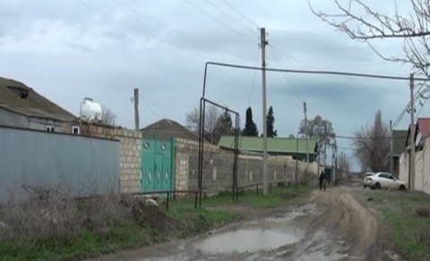 Goranboyda güclü külək fəsadlar törətdi - FOTO