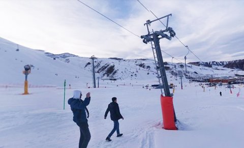 Şahdağa 12 sm qar yağıb - Faktiki hava