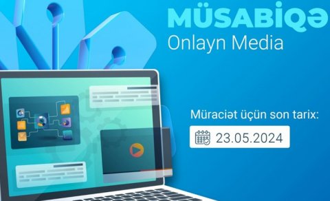 MEDİA onlayn və çap mediasına dəstək üçün müsabiqə elan etdi