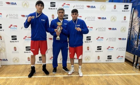 Azərbaycan boksçuları Macarıstanda 2 medal qazandı