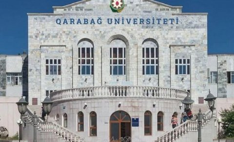 Qarabağ Universitetinin ilk tələbəsi - FOTO