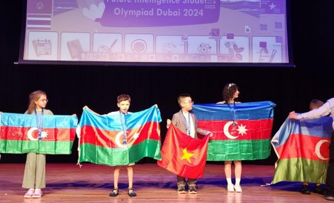 Azərbaycan komandası Dubayda keçirilən beynəlxalq olimpiadada dünya biricisi oldu
