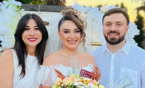 AzTV-nin aparıcısı meyxanaçı ilə evləndi - FOTO/VİDEO
