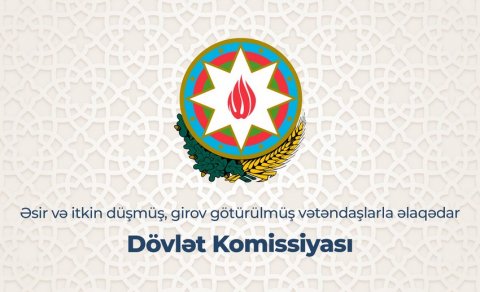 I Qarabağ müharibəsində qeydiyyatdan kənarda qalan itkin düşən şəxslərin ailələrinə müraciət edildi
