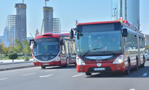 Bakıda 15 marşrut xəttinin fəaliyyəti dayandırılır