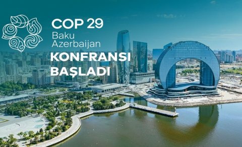 Bu gün Azərbaycanda COP29-a start verilir