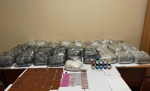 İrandan Azərbaycana 80 kq narkotikin keçirilməsinin qarşısı alın