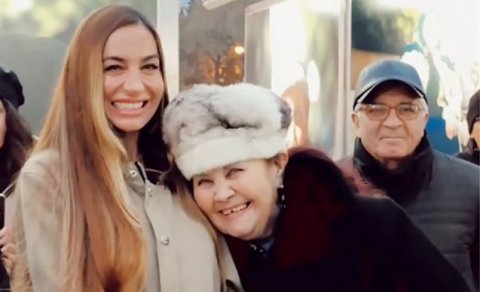 Leyla Əliyeva bacısını bu görüntülərlə təbrik etdi - Video