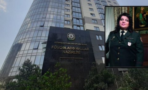 Nazir xanım generalın ən yaxın adamını işdən çıxardı