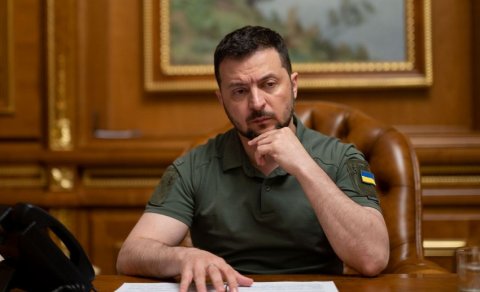 Zelenski: Ukraynada müharibənin bitməsi 2025-ci ildə mümkündür