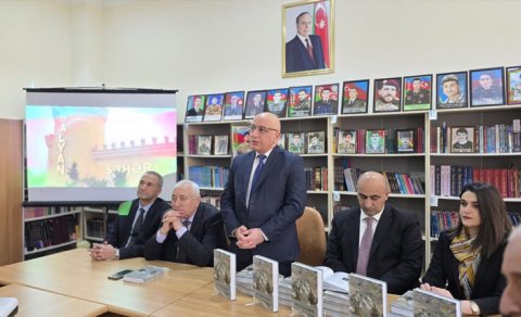 Salyanda “Peşə Təhsilinin Şəhid Məzunları" kitabının təqdimatı oldu - FOTO