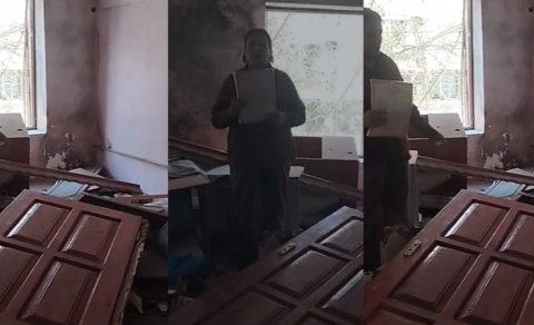 Nizami rayon sakini "Orbita" MTK-nın mənzilini sökməsindən ŞİKAYƏTÇİDİR