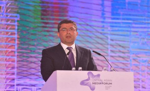 Azərbaycan II Mərkəzi Asiya Media Forumunda təmsil olunur - FOTO