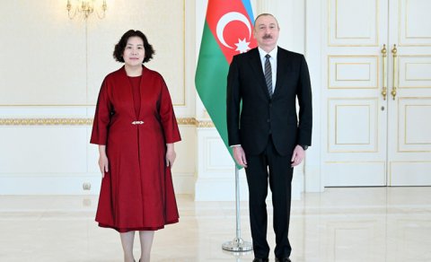 Prezident yeni səfirlərin etimadnaməsini qəbul etdi - YENİLƏNİB
