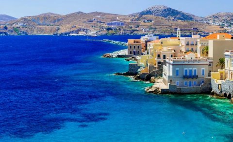 Turistlərdən uzaq, ideal istirahət üçün yunan adası...