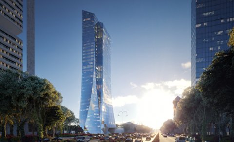 Mərkəzi Bankın yeni binası bu tarixdə təhvil veriləcək - FOTO