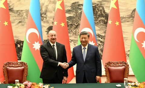 Pekində Azərbaycan-Çin sənədləri imzalandı - FOTO