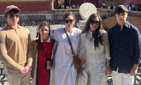 Leyla Əliyeva Pekindən paylaşım etdi - FOTO