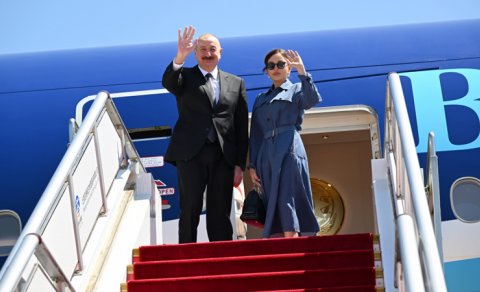
Prezidentin Çinə dövlət səfəri başa çatdı - FOTO