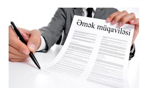 Azərbaycanda əmək müqavilələrinin sayı açıqlandı