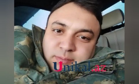 Hərbçimiz vəfat etdi - FOTOLAR