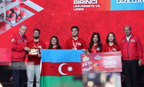 Azərbaycan komandası “TECHNOFEST-2025”də birinci yer tutdu
