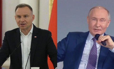 Duda: "Bütün Ukrayna onun əlində olsaydı, müharibəni dayandırmağa hazır olardı"
