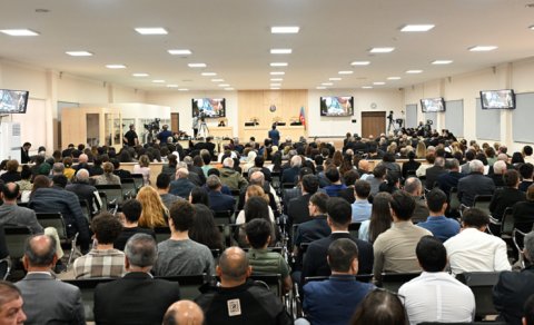Məhkəmədə Kəlbəcərin Ermənistan tərəfindən işğal olunmasını əks etdirən videomaterial nümayiş etdirildi