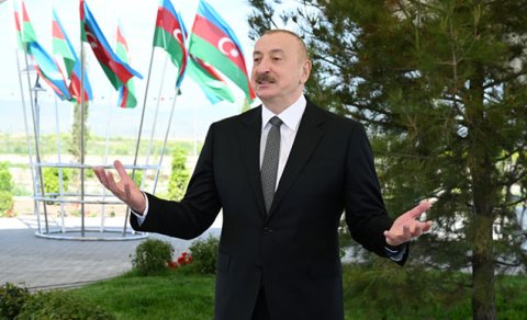 Prezident: "Bu gün Kəngərlinin timsalında yeniləşən Azərbaycanı, bərpa olunan Qarabağı görürük"