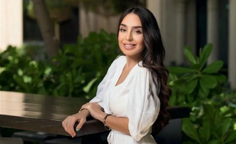 Leyla Əliyevadan Romada Nizami Gəncəvinin heykəli yerləşən parkdan paylaşım