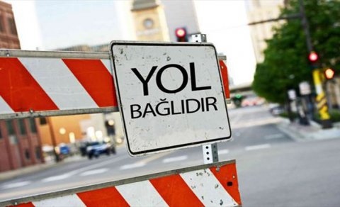 Bakının daha bir küçəsi avtomobillərin hərəkəti üçün tam bağlandı