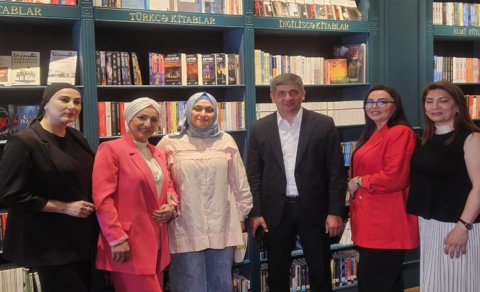 Müşfiq Abbasovla görüş keçirildi - FOTO