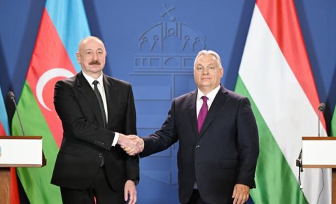 İlham Əliyev və Viktor Orban mətbuata birgə bəyanatla çıxış etdi - YENİLƏNİB