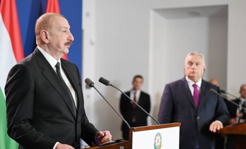 İlham Əliyev: Macarıstanla Azərbaycan dost ölkələr, strateji tərəfdaşlardır