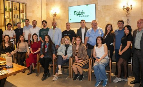Carlsberg Azerbaijan media nümayəndələri ilə növbəti görüşünü keçirdi - FOTO