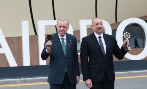 Laçın Hava Limanının açılışı oldu, Prezidentlər iştirak etdi - YENİLƏNİB