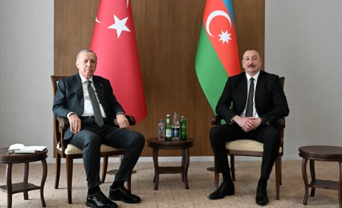 Laçında Azərbaycan və Türkiyə prezidentlərinin təkbətək görüşü keçirildi - YENİLƏNİB