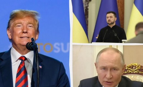 Tramp Zelenski və Putini tənqid edir, lakin düşmənçilik xüsusilə Zelenskiyə qarşıdır - NYT