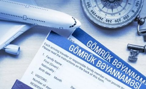 Gömrük borcu ilə bağlı yeni qayda