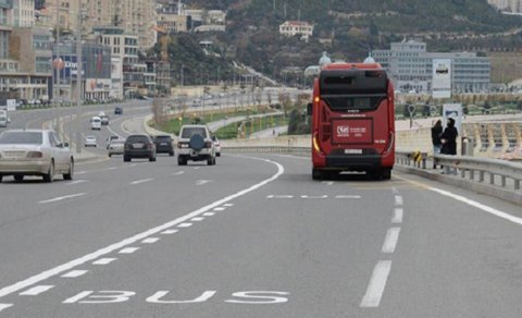 Avtobus zolaqlarının statusu dəyişir? - Tıxaclara təsiri