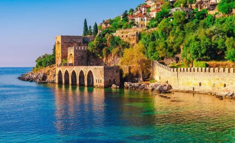 Tarixi gizlinləri özündə yaşadan Alanya - FOTO