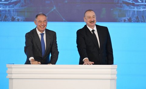 Mingəçevirdə "8 Noyabr" Elektrik Stansiyasının açılış mərasimi keçirildi - YENİLƏNİB