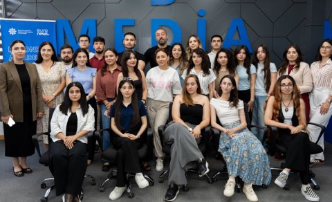 MEDİA və "Euronews"un keçirdiyi təlim proqramı yekunlaşdı - FOTO